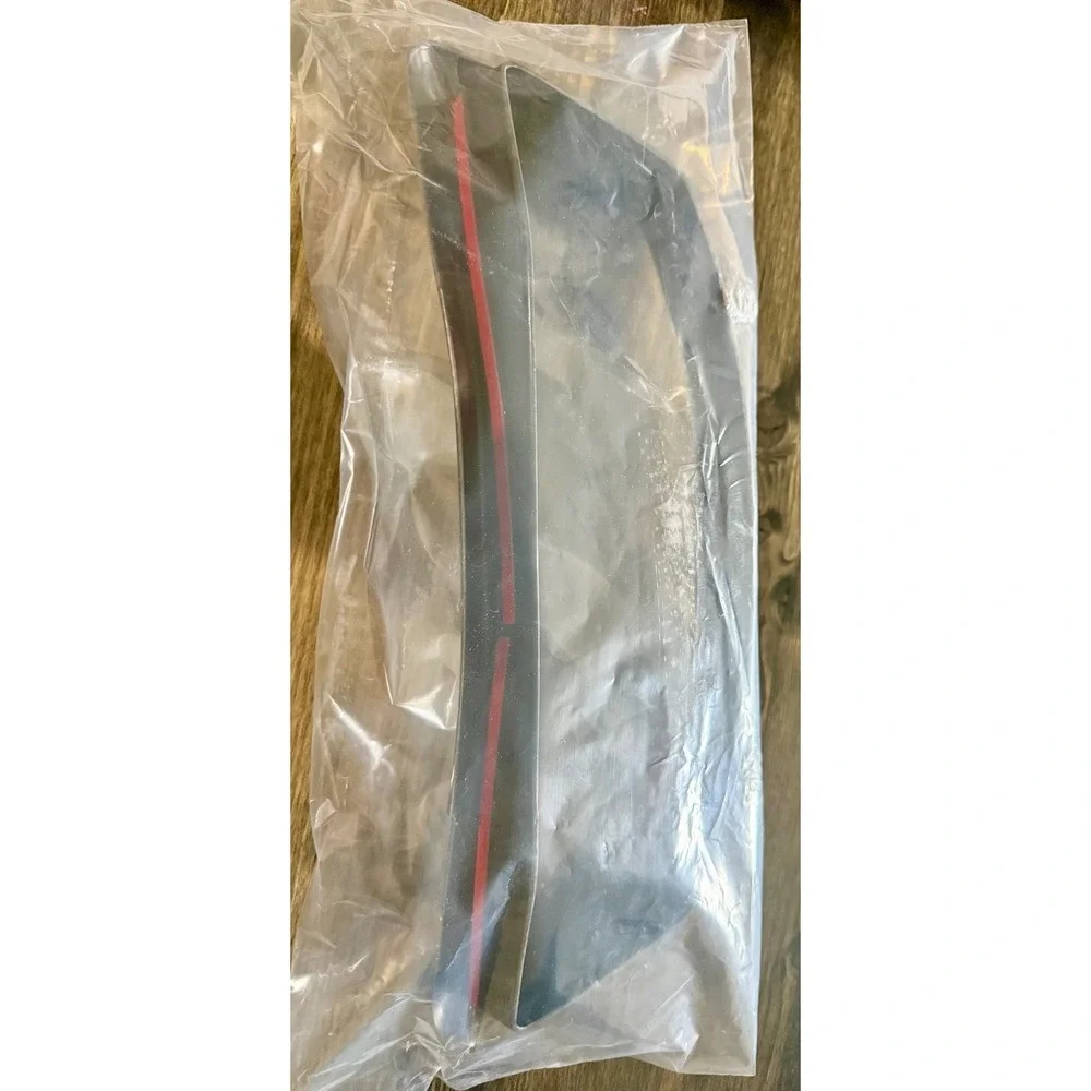 BMW Exhaust Pipe Cover Trim X5 X6 X7 Carbon Fiber Pattern NEW 1 Piece Exterior